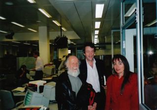 Ariane Laroux et Hubert Reeves